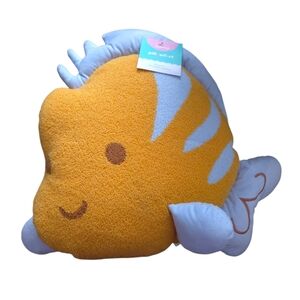 Disney - NEW Pillowfort Princess Ariel Sidekick Flounder Kids' Pillow